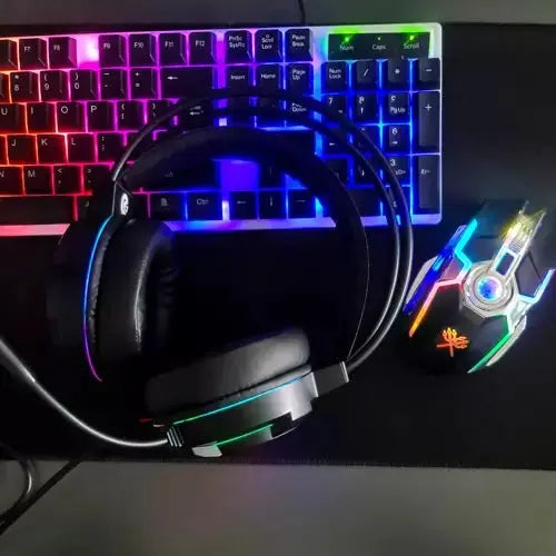 Casti de Gaming RGB DUNMOON, Negru - Cumpara24