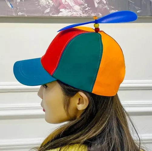 Sapca Copii Multicolora cu Elice, Regbalbila 47-59 cm
