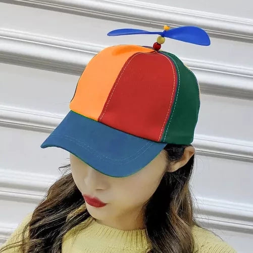 Sapca Copii Multicolora cu Elice, Regbalbila 47-59 cm