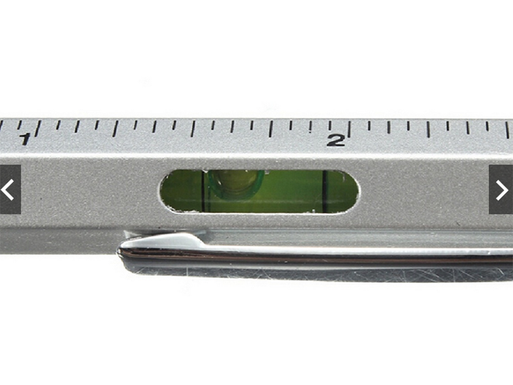 Pix Multifunctional Constructii, 6 in 1, Nivela, Rosu