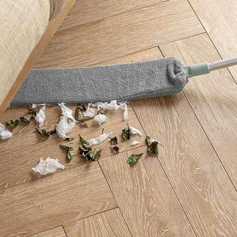 Pamatuf cu Microfibra, Capete Interschimbabile, Telescopic, Maner Extensibil, Pentru Locuri Greu Accesibile - Cumpara24