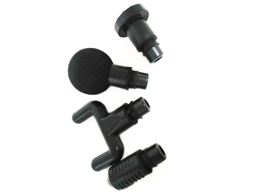 Pistol de Masaj, 4 Capete de Masaj, Anticelulitic, Tonifiere, Relaxare Musculara, NEGRU - Cumpara24