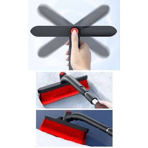 Racleta si Perie Telescopica 2 in 1 pentru Gheata/Zapada, Multicolor - Cumpara24