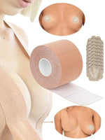 Banda Adeziva pentru Ridicarea Sanilor, Invizibila sub Haine, cu 10 Protectii