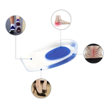 Branturi de Gel pentru Calcai 40-46 – Reduc Oboseala si Durerea Picioarelor, Amortizare si Confort