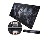 Mousepad Gaming/Birou, Antiderapant, Harta Lumii