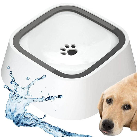 Adapator pentru Caini, 1 L, Design Anti - Splash, Alb - Cumpara24