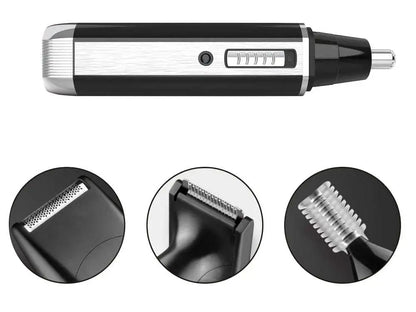 Aparat de Ras/Tuns Fara Fir, 4 in 1, Negru - Cumpara24