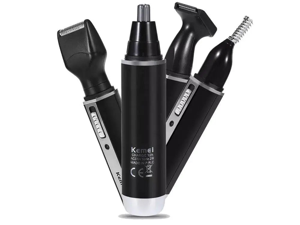 Aparat de Ras/Tuns Fara Fir, 4 in 1, Negru - Cumpara24