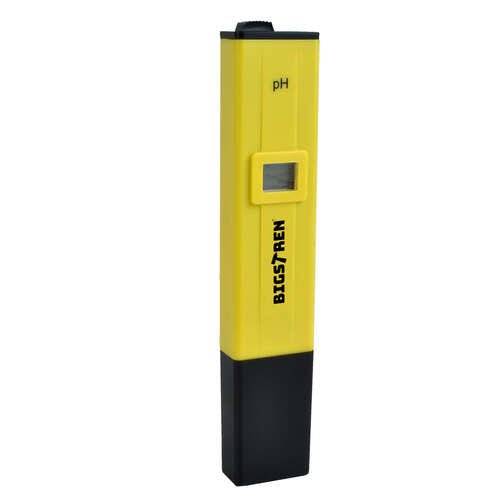 Aparat Masurare PH cu ATC, precizie 0.1 pH, 0 - 14pH, 15.1x2.8x2cm, Galben/Negru - Cumpara24