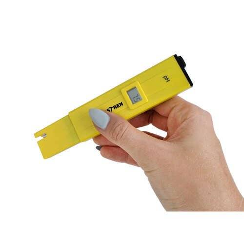 Aparat Masurare PH cu ATC, precizie 0.1 pH, 0 - 14pH, 15.1x2.8x2cm, Galben/Negru - Cumpara24