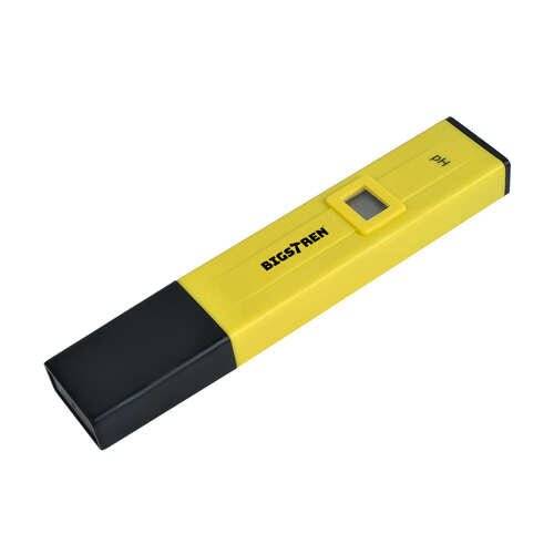 Aparat Masurare PH cu ATC, precizie 0.1 pH, 0 - 14pH, 15.1x2.8x2cm, Galben/Negru - Cumpara24