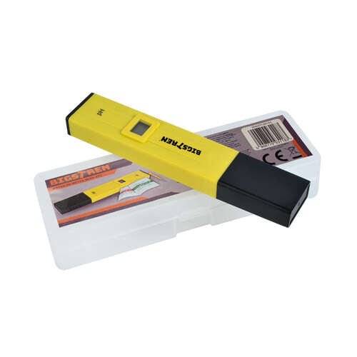 Aparat Masurare PH cu ATC, precizie 0.1 pH, 0 - 14pH, 15.1x2.8x2cm, Galben/Negru - Cumpara24