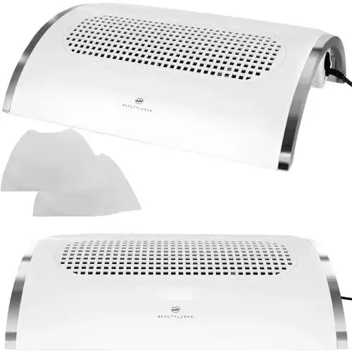 Aspirator/Colector de Praf Pentru Manichiura, Alb - Cumpara24