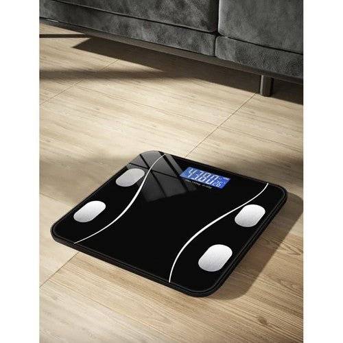 Cantar Profesional Inteligent, Conectivitate Bluetooth, Pentru IMC si Pierderea in Greutate, Negru - Cumpara24