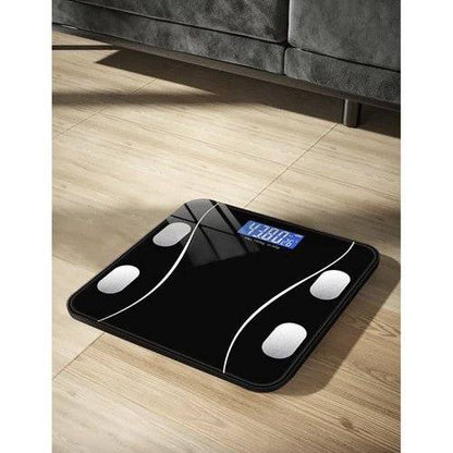 Cantar Profesional Inteligent, Conectivitate Bluetooth, Pentru IMC si Pierderea in Greutate, Negru - Cumpara24