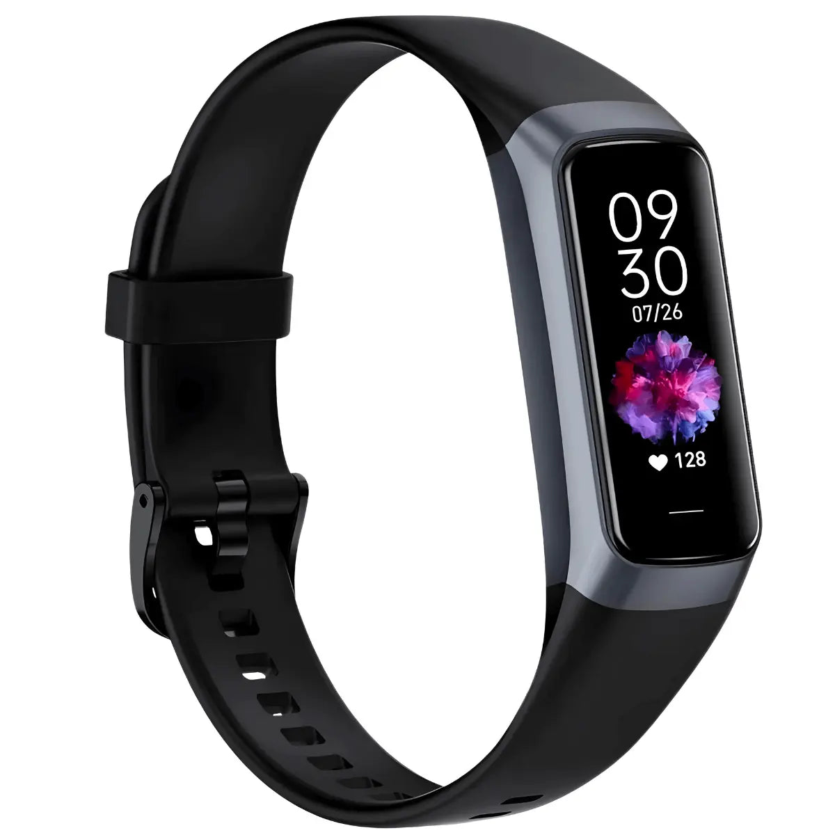 Ceas si Bratara Fitness 2 in 1 TechGS®, Ecran AMOLED 1.1 inch, Preluare Apeluri si Mesaje Bluetooth, Monitorizare Ritm Cardiac, Oxigenul din sange, Temperatura corporala, Somn, Pedometru, IP68 - Cumpara24