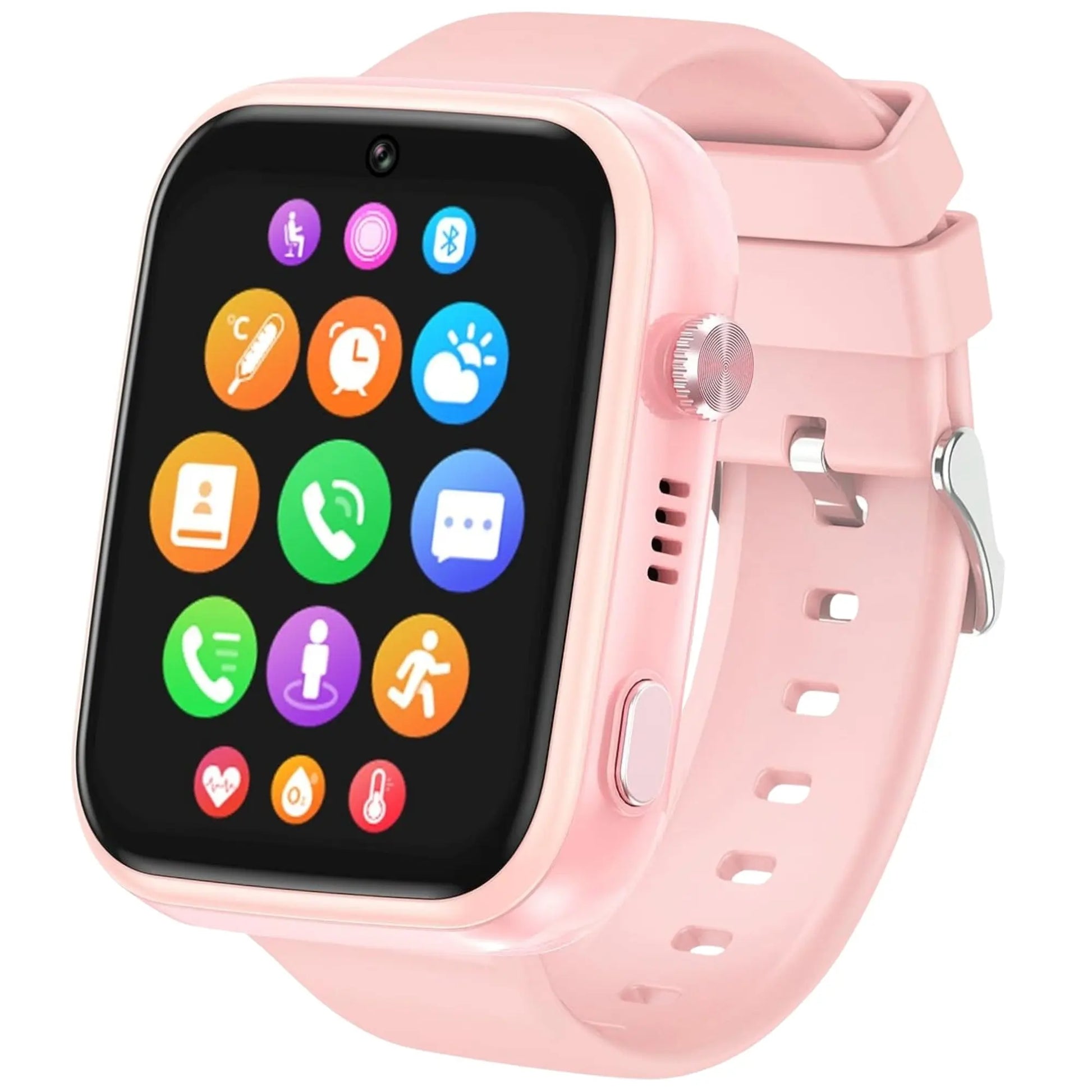 Ceas Smartwatch Copii, KidLife TechGS®, 4G cu GPS, 1.83 inch, Aplicatii, Monitorizare Traseu, Buton SOS, Sistem de Operare Android, Apelare Telefonica, Apel Video, 6 - 12 Ani, Baterie 700 mAh, Roz - Cumpara24