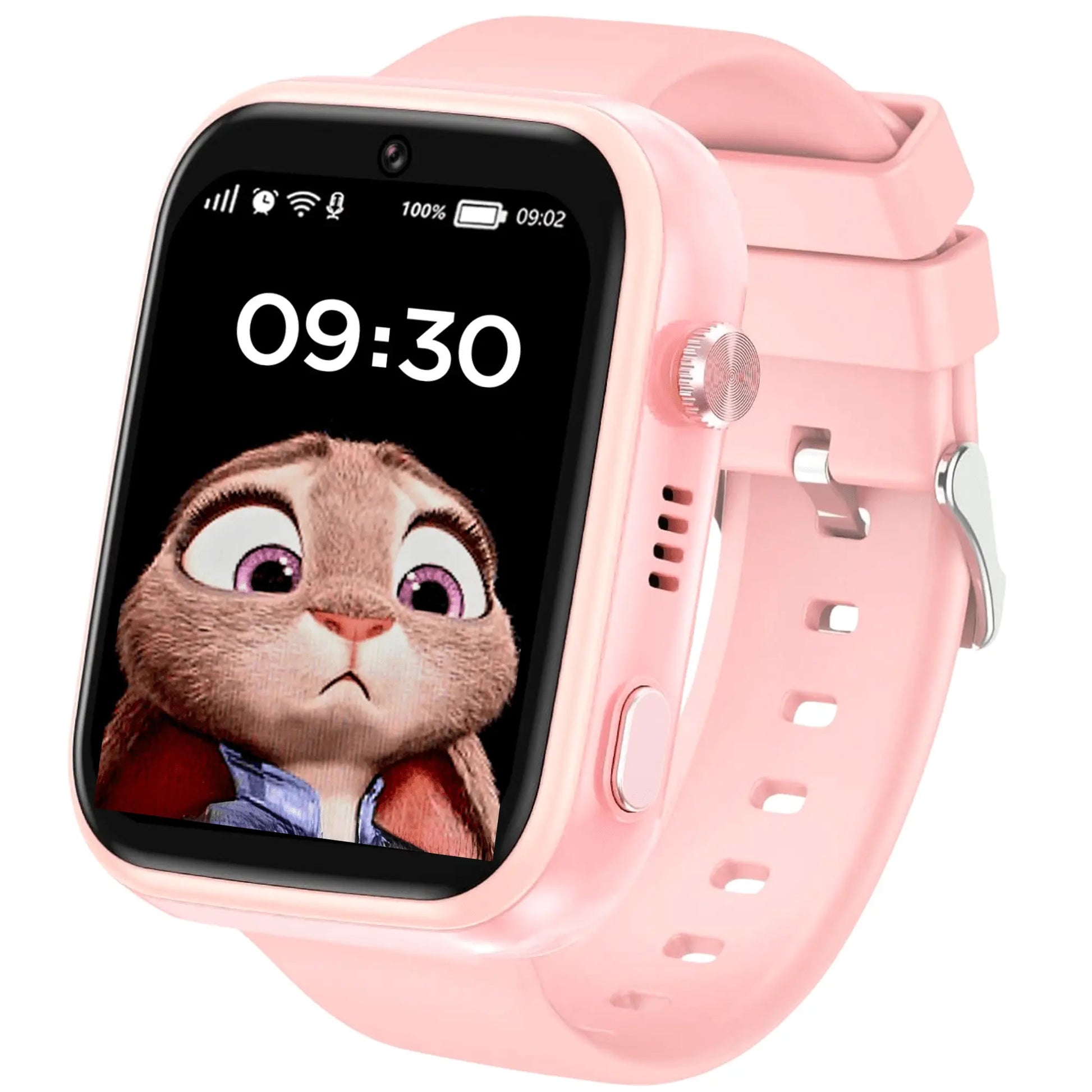 Ceas Smartwatch Copii, KidLife TechGS®, 4G cu GPS, 1.83 inch, Aplicatii, Monitorizare Traseu, Buton SOS, Sistem de Operare Android, Apelare Telefonica, Apel Video, 6 - 12 Ani, Baterie 700 mAh, Roz - Cumpara24