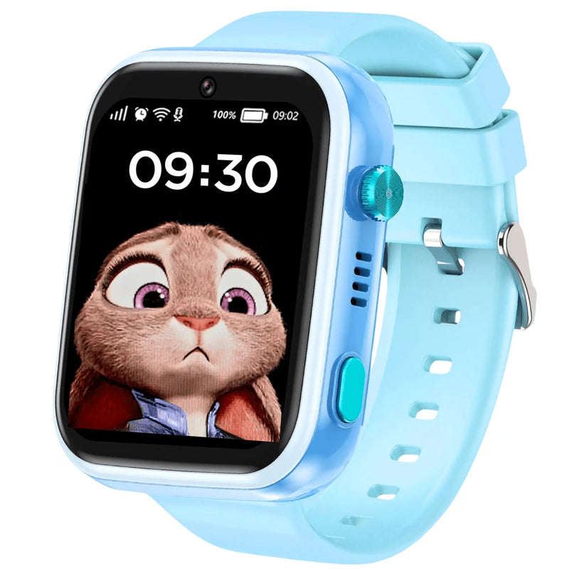 Ceas Smartwatch Copii, KidLife TechGS®, 4G cu GPS, 1.83 inch, Monitorizare Traseu, Buton SOS, Sistem de Operare Android, Camera Foto, 6 - 12 Ani, Player Muzical, Face Unlock, Baterie 700 mAh, Albastru - Cumpara24