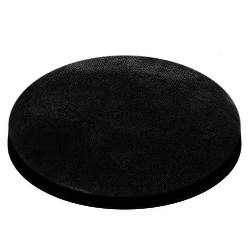 Culcus de Plus pentru Pisici, Culoare Neagra, Umplutura din Bumbac PP, Negru - Cumpara24