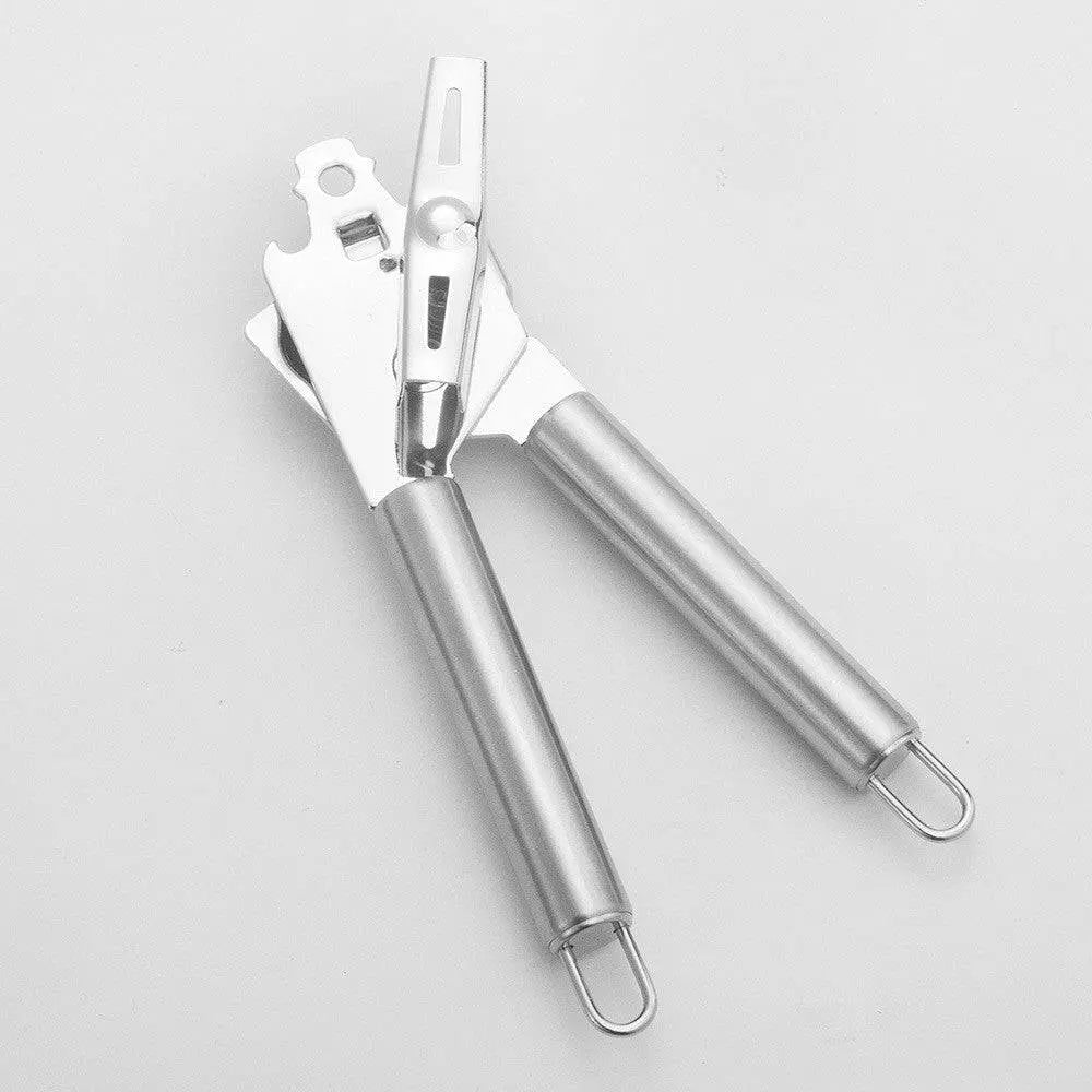 Deschizator Conserve, Material Inox, Ergonomic, Gri - Cumpara24
