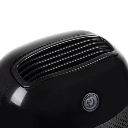 Grilaj de aerisire superior al Dezumidificatorului Ruhhy, asigurând o circulație optimă a aerului pentru o performanță eficientă.