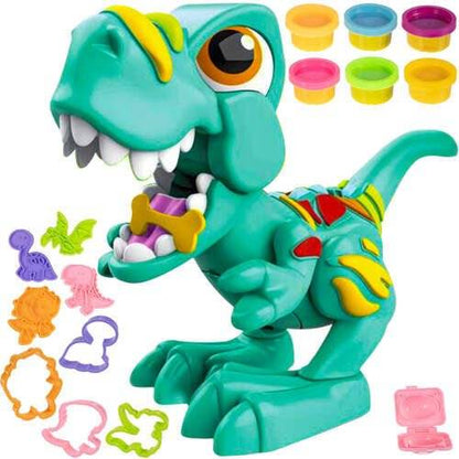 Dinozaur Cu Accesorii: Plastelina, Forme pentru Stimulare Creativitate Copii, Multicolor - Cumpara24
