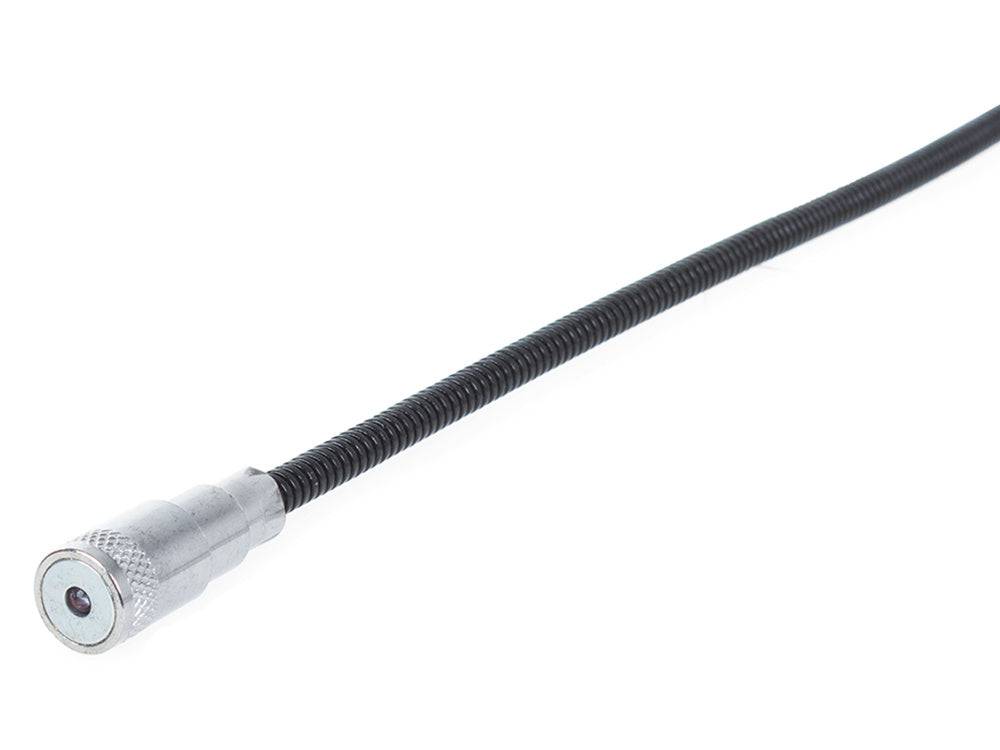 Braț flexibil al dispozitivului LED cu magnet, ideal pentru utilizare în spații înguste și greu accesibile.