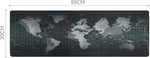 Mousepad Gaming/Birou, Antiderapant, Harta Lumii