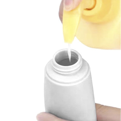 Set Recipiente Cosmetice pentru Calatorii, 10 elemente, Transparent,