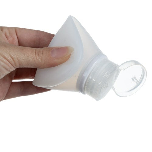 Set Recipiente Cosmetice pentru Calatorii, 10 elemente, Transparent,