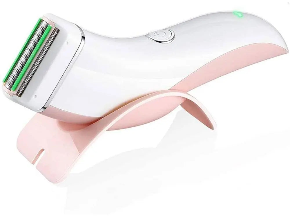 Epilator Pentru Femei, 5W, cu 2 Trepte de Viteza, Alb/Roz - Cumpara24