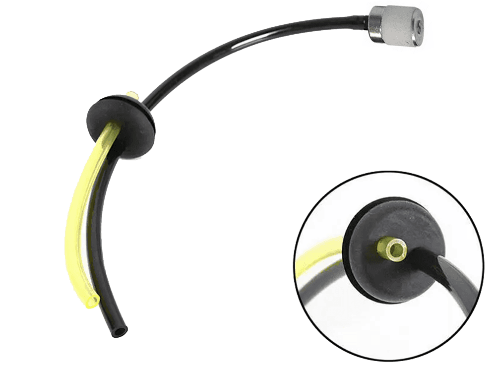 Set furtun de combustibil cu filtru de 17 mm pentru masini de tuns gazon si motocoase. Accesoriu esential pentru echipamente de gradina.