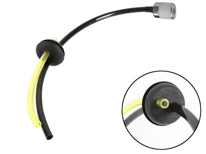 Set furtun de combustibil cu filtru de 17 mm pentru masini de tuns gazon si motocoase. Accesoriu esential pentru echipamente de gradina.