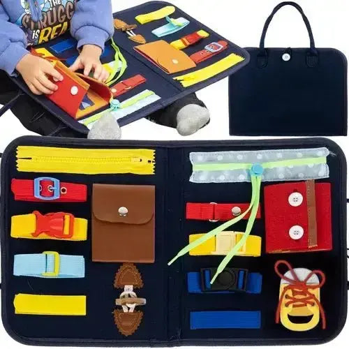 Geanta cu Diverse Activitati Educative pentru Copii, Multicolor - Cumpara24