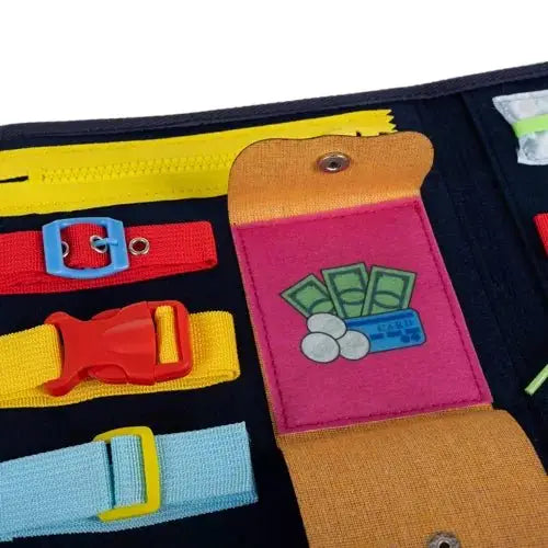 Geanta cu Diverse Activitati Educative pentru Copii, Multicolor - Cumpara24