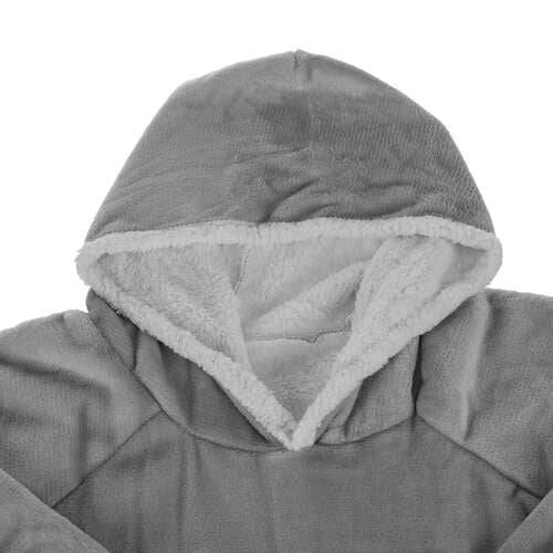 Hanorac Tip Patura XXL, Gri - Cumpara24