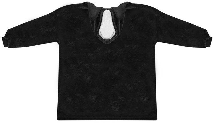 Hanorac XXL Dama, Calduros de Iarna, Negru - Cumpara24