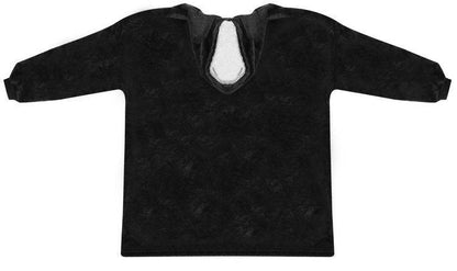 Hanorac XXL Dama, Calduros de Iarna, Negru - Cumpara24