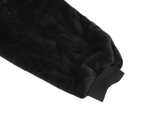 Hanorac XXL Dama, Calduros de Iarna, Negru - Cumpara24