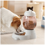 Hranitor Automat cu Adapator,528 ml Apa si 2.2 Litrii pentru Hrana. - Cumpara24