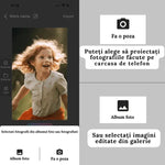 Husa iPhone 15, TechGS®️, Personalizabila prin Tehnologia NFC, Afișaj E - Paper in 3 Culori, Cerneala Inteligentă, Cutie Reciclabila - Cumpara24