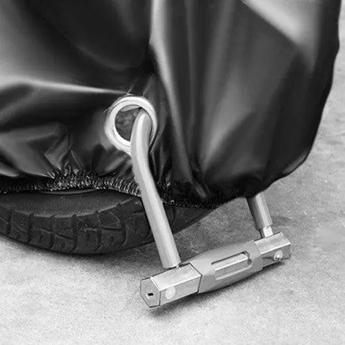Husa Protectie Bicicleta/Scuter, Poliester, Impermeabila, Negru - Cumpara24