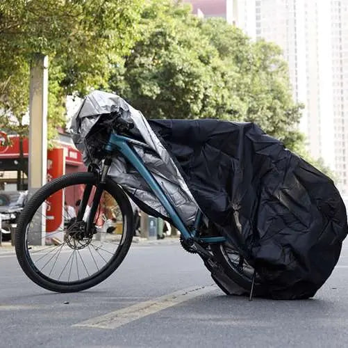 Husa Protectie Bicicleta/Scuter, Poliester, Impermeabila, Negru - Cumpara24