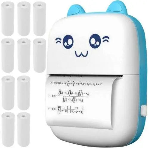 IMPRIMANTA TERMICA BLUETOOTH + 11 ROLE TERMICE INCLUSE - Cumpara24