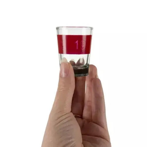 Joc ruleta cu shot - uri, diametru 30 cm, 16 pahare din sticla, capacitate 25 ml - Cumpara24