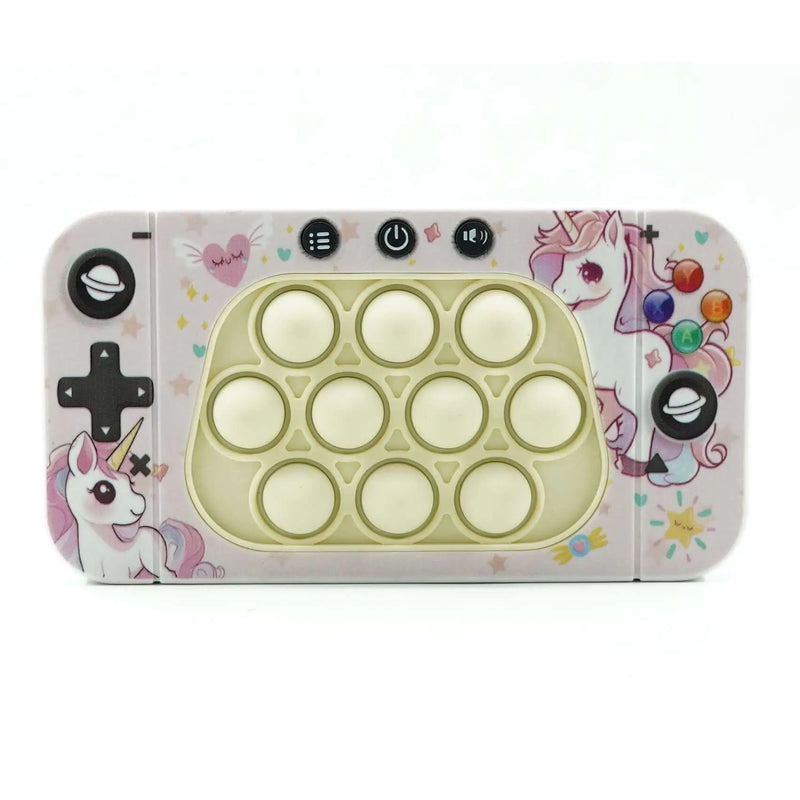 Jucarie Interactiva Tip Consola pentru Copii, Speed Push Whack - a - mole, Joc de Viteza Pop IT, Cu Nivele, Sunete si Lumini, 15.5 x 7.6 x 5.3 cm - Cumpara24