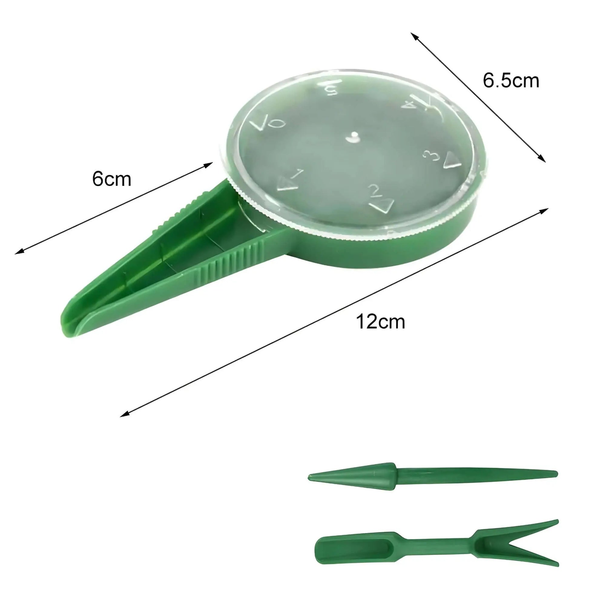 Kit Distribuitor de Seminte Mici Dimensiuni, Ustensile pentru Pregatirea Solului, Verde - Cumpara24