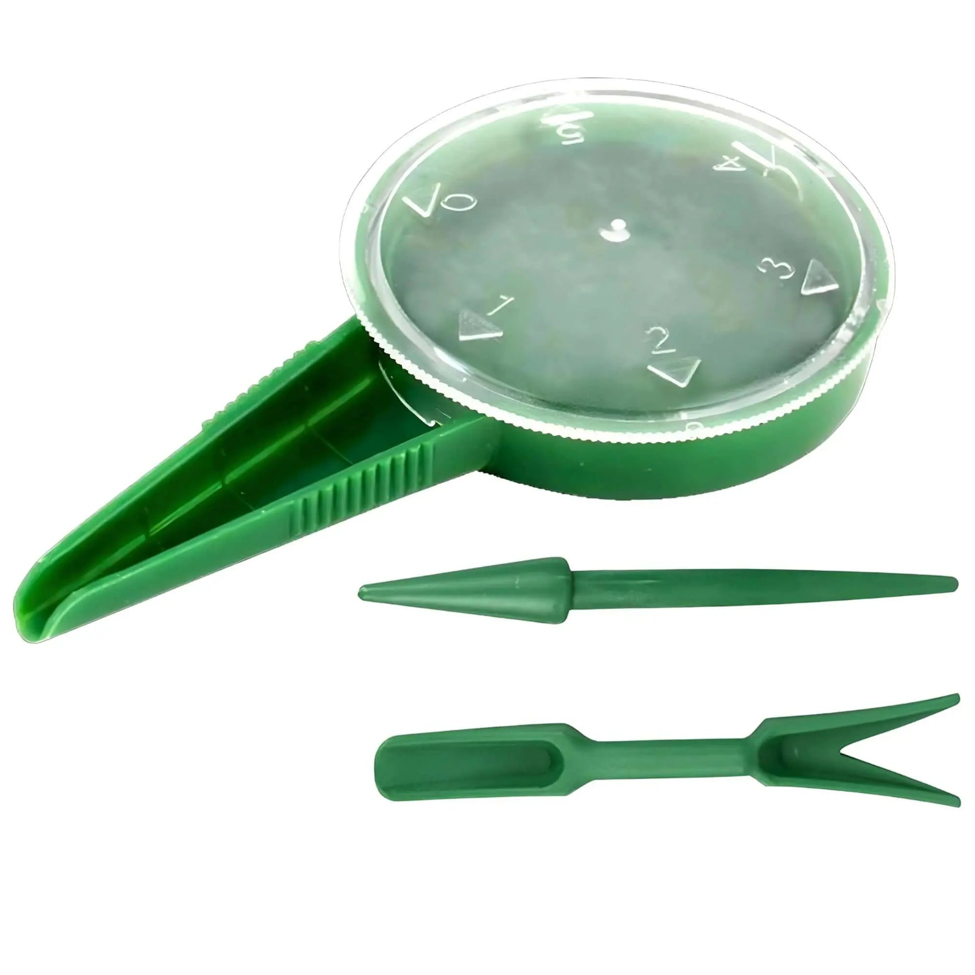 Kit Distribuitor de Seminte Mici Dimensiuni, Ustensile pentru Pregatirea Solului, Verde - Cumpara24